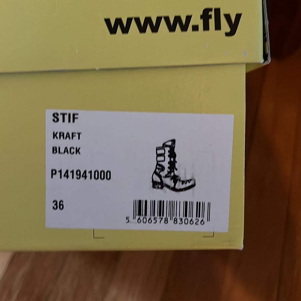 Fly London, Kraft Black boots, size 36 (US 5.5) - Picture 4 of 14